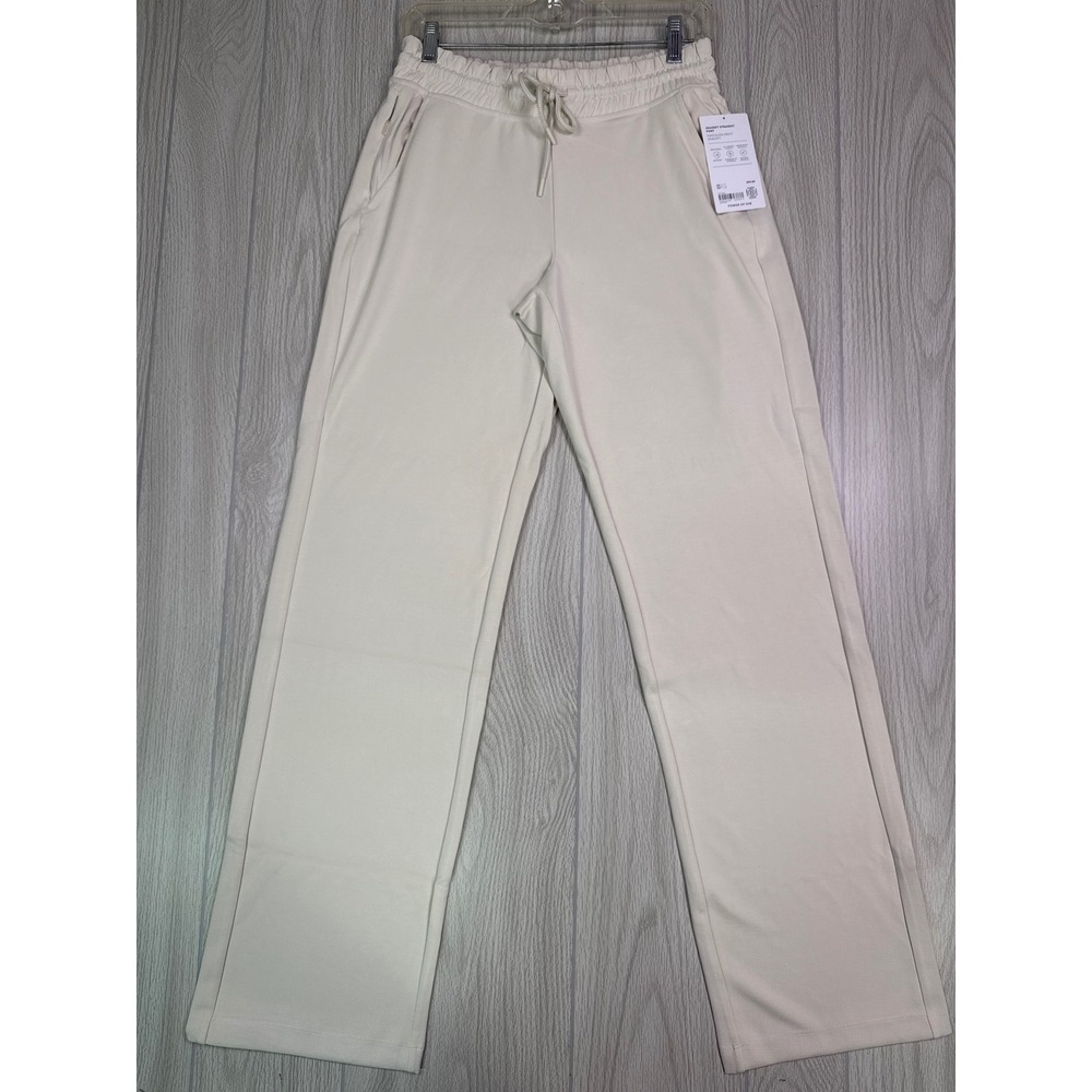 Athleta Seasoft Mid Rise Straight Pant In Pearl Size Small New With Tags